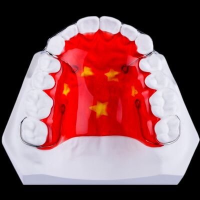 Custom Hawley Retainer To Straighten Teeth Dental Hawley Retainer FDA Approval