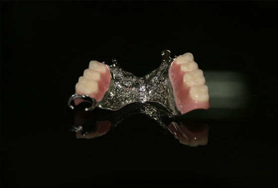 Buy Co Cr Framework Dental Removable Dentures Removable False Teeth online manufacture