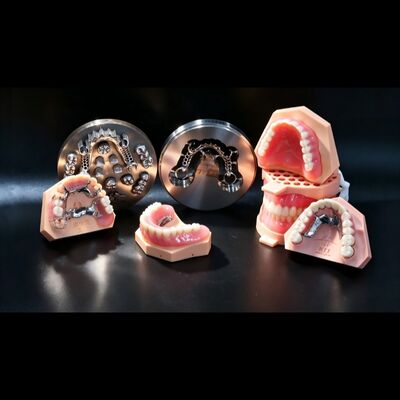 Buy Pink Removable Partial Acrylic Denture Temporary Acrylic Partial Denture online manufacture