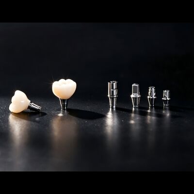 Buy Highly Aesthetic Precious Metal Crown Implant Crown Bridge Metal Alloys online manufacture