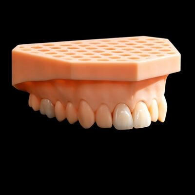 Buy High Esthetics Full Contour Crown Dental Zirconia Bridge CE And FDA Approval online manufacture
