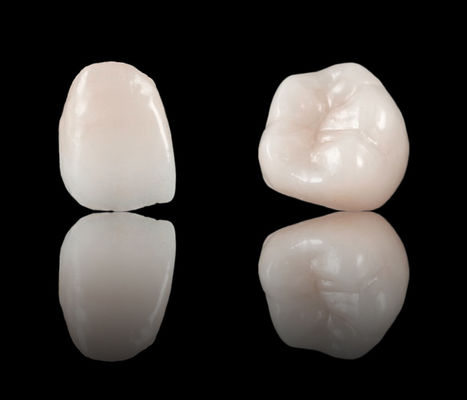 High Esthetics Full Contour Crown Dental Zirconia Bridge CE And FDA Approval